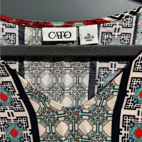 🌺2/10 Catos lightweight blouse size XL - Picture 3 of 5